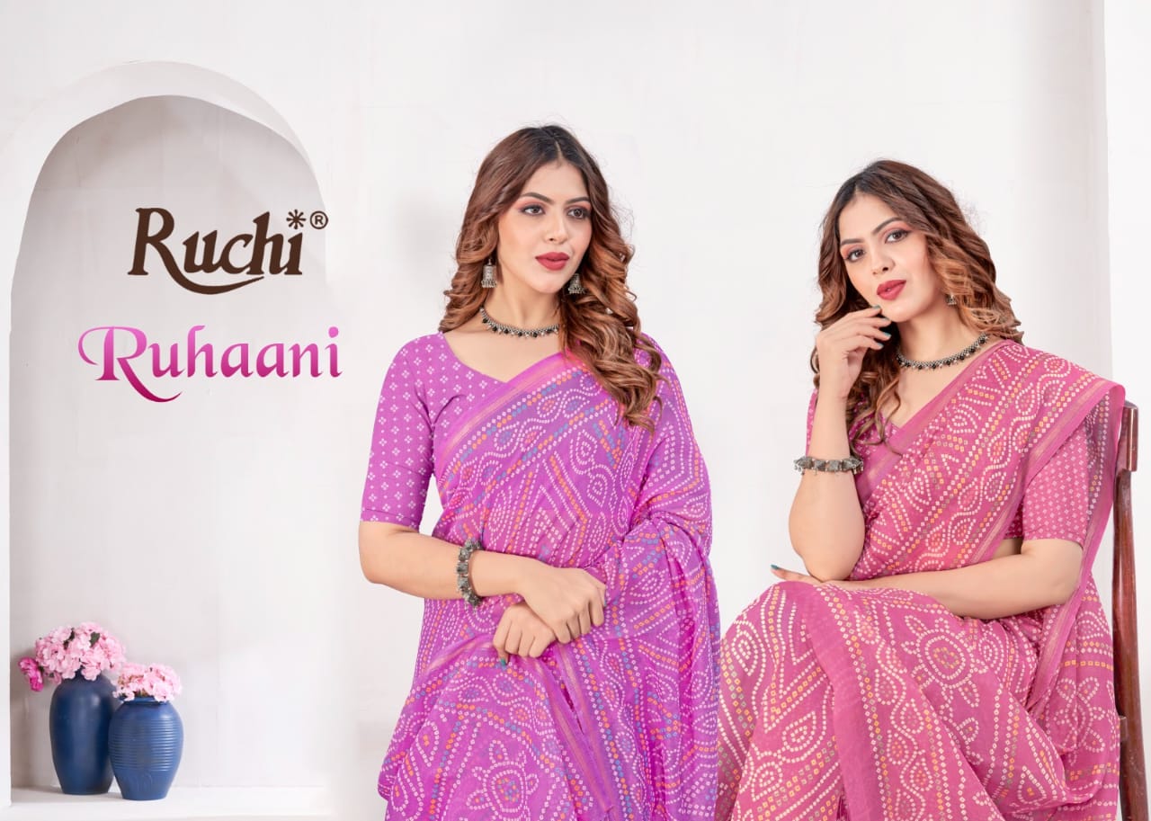 RUCHI SAREES RUHAANI